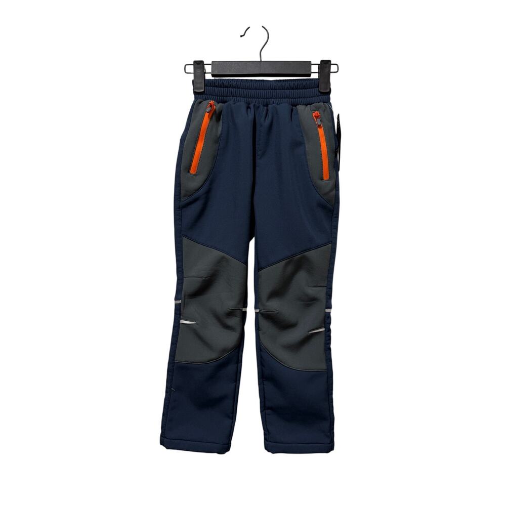 Kids Snow Pants Boys Waterproof Youth Winter Warm Fleece Lined Ski Snowpants XXS